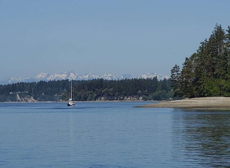 Eagle Island Marine State Park, Washington, USA